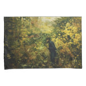 Jäger im Wald (von H.A. Brendekilde) Kissenbezug (Vorderseite-Rechts)