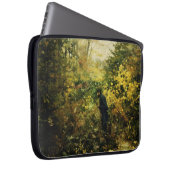 Jäger im Wald (von H.A. Brendekilde) Laptopschutzhülle (Vorne Rechts)