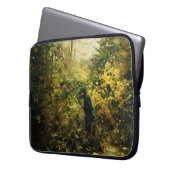 Jäger im Wald (von H.A. Brendekilde) Laptopschutzhülle (Vorderseite Links)