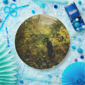 Jäger im Wald (von H.A. Brendekilde) Pappteller (Party)