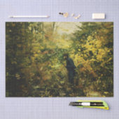 Jäger im Wald (von H.A. Brendekilde) Seidenpapier (Handwerk)