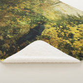 Jäger im Wald (von H.A. Brendekilde) Sherpadecke (3/4)