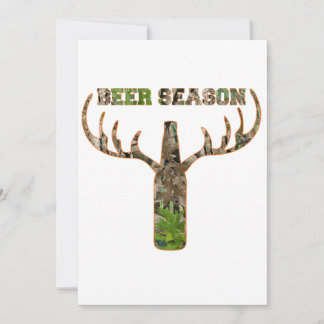 Jäger in der Biersaison - Geschenk für Jäger Ankündigung