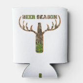 Jäger in der Biersaison - Geschenk für Jäger Dosenkühler (Rückseite)