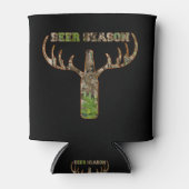 Jäger in der Biersaison - Geschenk für Jäger Dosenkühler (Vorderseite)