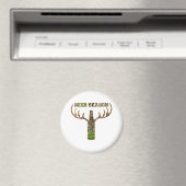 Jäger in der Biersaison - Geschenk für Jäger Magnet (In Situ (Geschirrspüler))