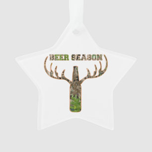 Jäger in der Biersaison - Geschenk für Jäger Ornament
