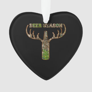 Jäger in der Biersaison - Geschenk für Jäger Ornament
