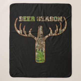 Jäger in der Biersaison - Geschenk für Jäger Sherpadecke
