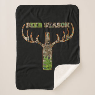 Jäger in der Biersaison - Geschenk für Jäger Sherpadecke