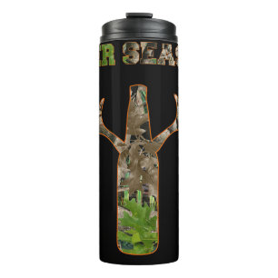 Jäger in der Biersaison - Geschenk für Jäger Thermosbecher