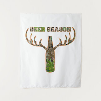 Jäger in der Biersaison - Geschenk für Jäger Wandteppich