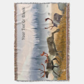 Jäger in der Nebel (Karibik) Decke (Vorderseite Vertikal)