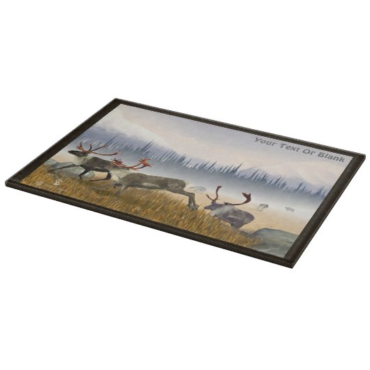 Jäger in der Nebel (Karibik) Schneidebrett (Ecke)