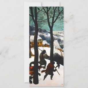 Jäger in der Schneelandschaft Pieter Bruegel Einladung