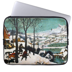 Jäger in der Schneelandschaft Pieter Bruegel Laptopschutzhülle
