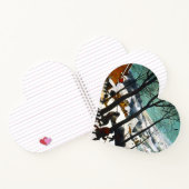 Jäger in der Schneelandschaft Pieter Bruegel Notizblock (Innenseite)