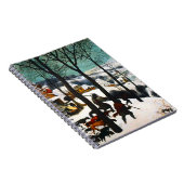 Jäger in der Schneelandschaft Pieter Bruegel Notizblock (Rechte Seite)