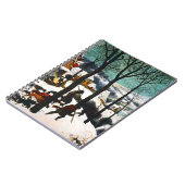 Jäger in der Schneelandschaft Pieter Bruegel Notizblock (Linke Seite)