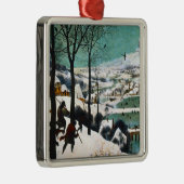 Jäger in der Schneelandschaft Pieter Bruegel Ornament Aus Metall (Rechts)
