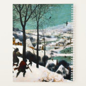 Jäger in der Schneelandschaft Pieter Bruegel Planer (Rückseite)