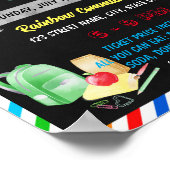 Jäger in der Schule Poster (Ecke)