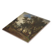 Jäger in einer ländlichen Landschaft (Andreas Ache Fliese (Seite)