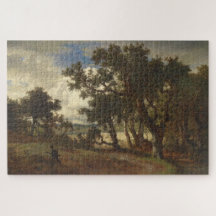 Jäger in einer ländlichen Landschaft (Andreas Ache