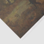 Jäger in einer ländlichen Landschaft (Andreas Ache Seidenpapier (Ausschnitt)