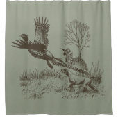 Jäger (Jagd mit APS) Duschvorhang (Vorderseite)