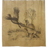 Jäger (Jagd mit APS) Duschvorhang (Vorderseite)