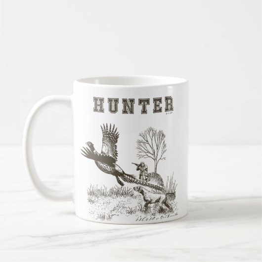 Jäger (Jagd mit APS) Kaffeetasse (Links)