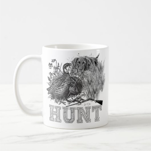 Jäger (Jagd mit APS) Kaffeetasse (Links)