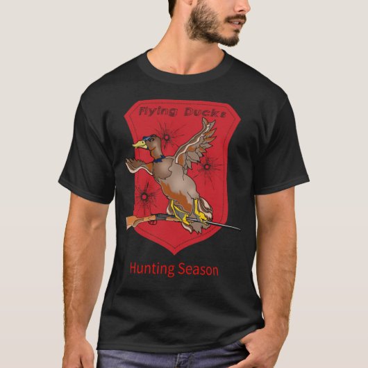 Jäger Jagdhundekopf cool T-Shirt (Vorderseite)
