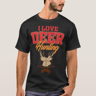 Jäger Jagdsaison Hirsche Jagd Ziel Geschenk d T-Shirt