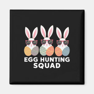 Jäger Jäger Jäger Mädchen Osterfamilie Magnet