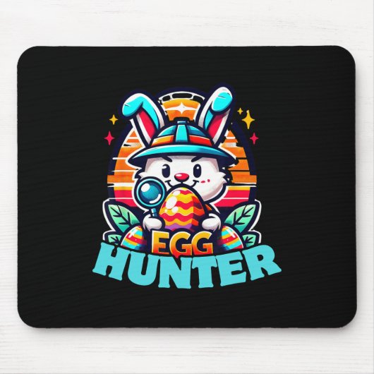 Jäger Jäger Squad Grafische Ostereierjagd Mousepad (Vorne)