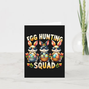 Jäger Jäger Squad Happy Ostertag Bunny Egg Hunt Karte