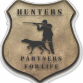 Jäger, Lebenspartner Aufkleber (Vorderseite)