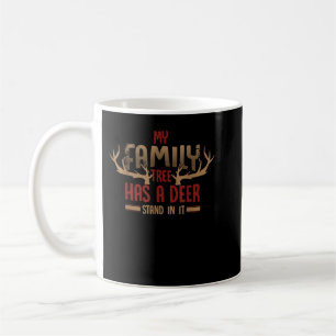 Jäger lustiger Spruch mein Familienstammbaum hat e Kaffeetasse