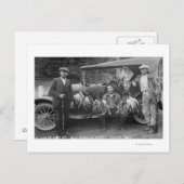 Jäger mit Spiel im RJ Finneys Club Postkarte (Vorne/Hinten)