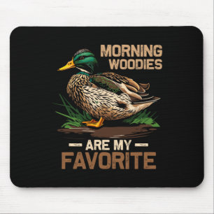 Jäger Morning Woody sind meine Lieblingsenten auf Mousepad