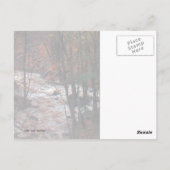 Jäger Mountain Fast Water Postkarte (Rückseite)