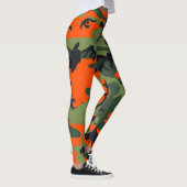 Jäger-orange Tarnungs-Leggings Leggings (Rechts)