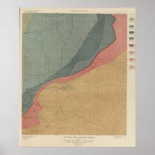 Jäger-Park-spezielle Blatt-Atlas-Karte Poster
