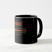 Jäger Pence Vintag Baseball Bat Gameday Tasse (VorderseiteRechts)