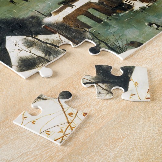 Jäger Pieter Bruegel im Schnee-Puzzlespiel Puzzle (Seite)