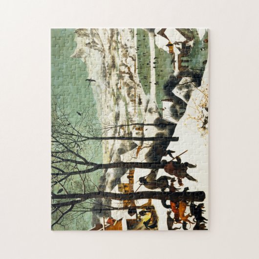 Jäger Pieter Bruegel im Schnee-Puzzlespiel Puzzle (Vertikal)