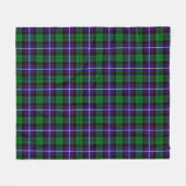 Jäger Plaid Fleecedecke (Vorderseite (Horizontal))
