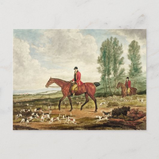 Jäger Postkarte (Vorderseite)